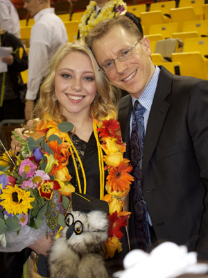 Kenneth and Daughter Sydney Gorton